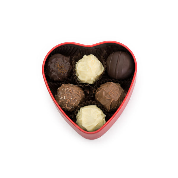 5076 Herzdose Love - offen