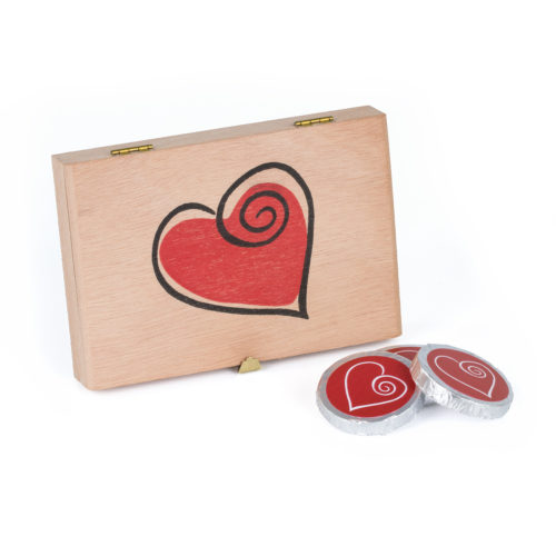0569 Holzkiste Herz