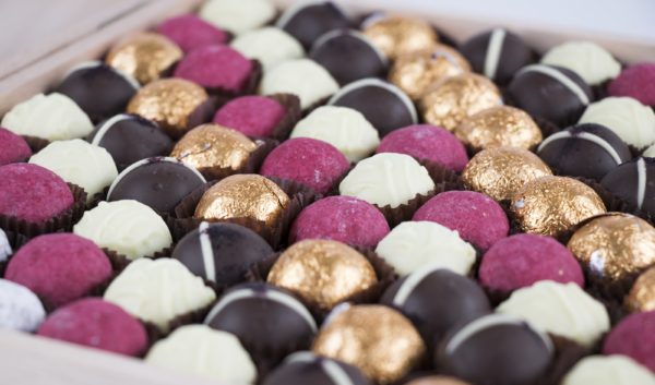 Feinste Pralinen und Trüffel