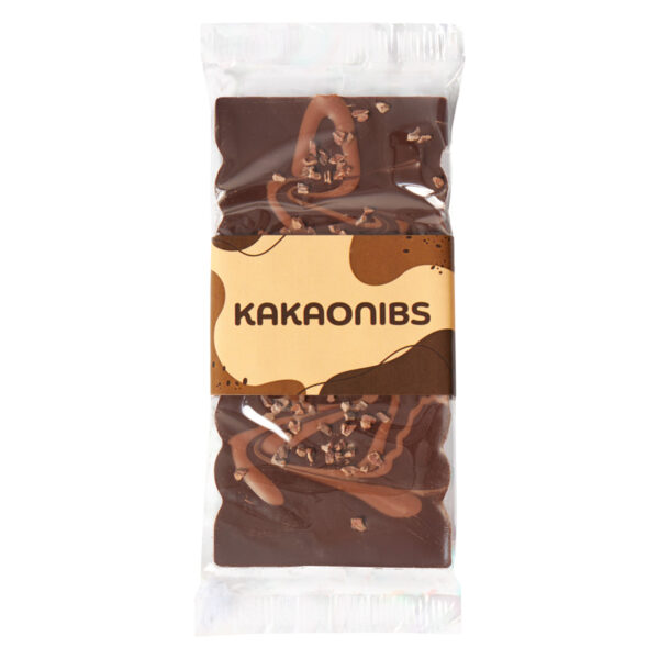 Bestreute Schokolade "Kakaonibs"