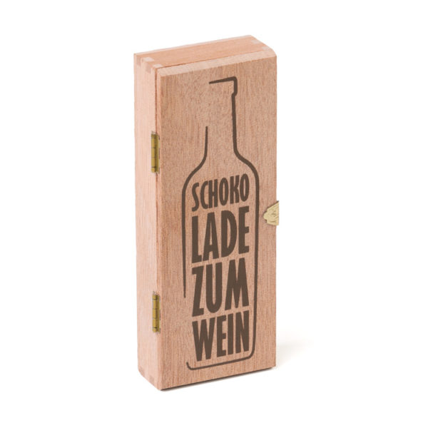2605_Holzkiste_Schokolade zum Wein_6 Golddublonen_geschlossen