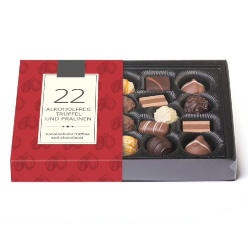 250g alkoholfreie Pralinen und Trüffel von DreiMeister