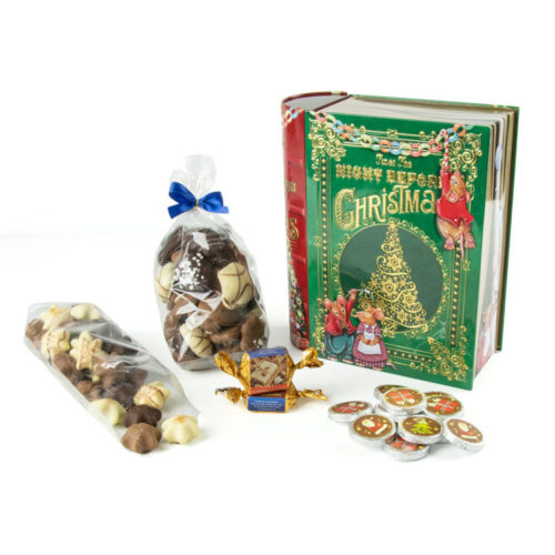 Präsentbox Weihnachtsmärchen mit süßem Inhalt