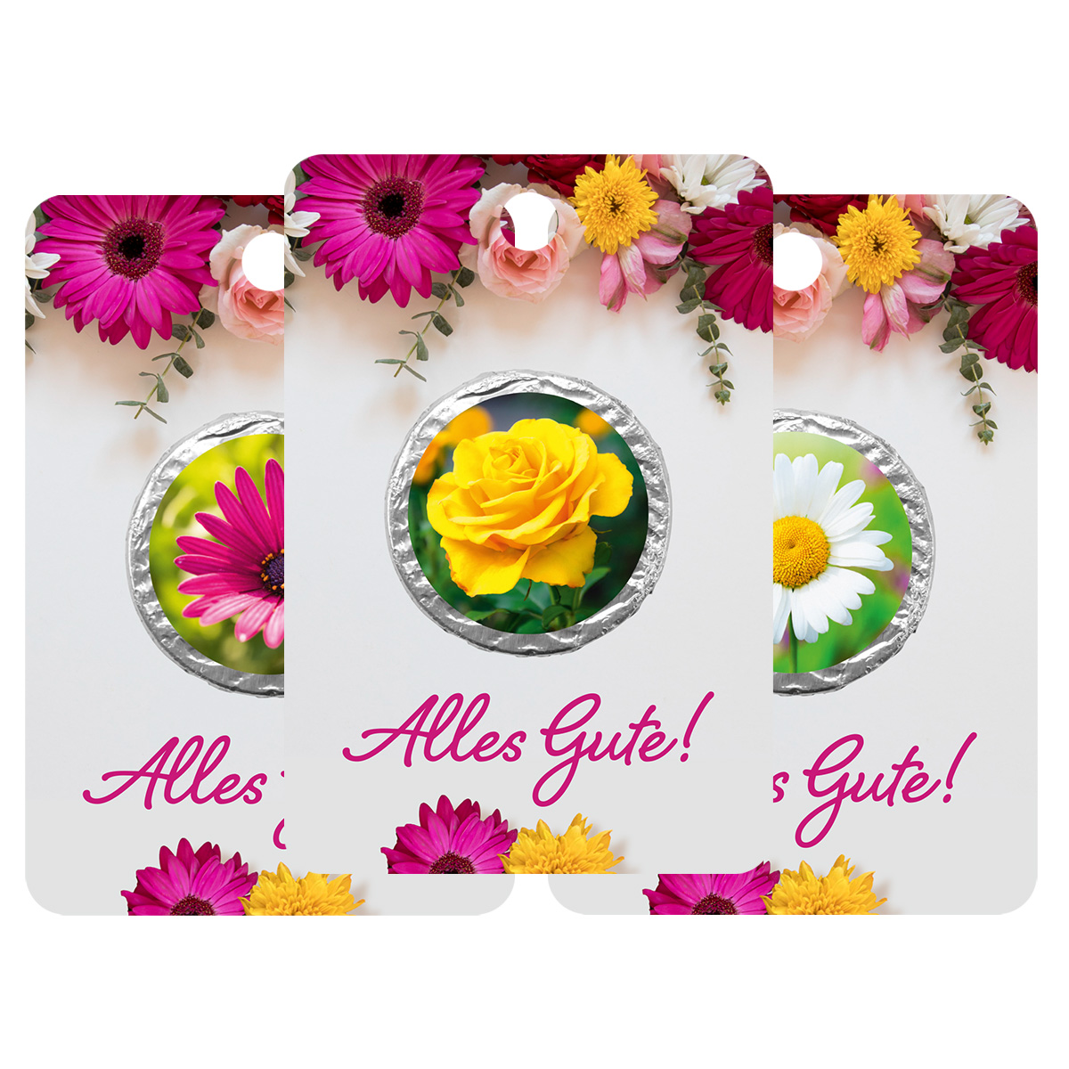 Geschenkanhänger "Alles Gute"