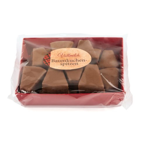 Gebaeckschale Baumkuchenspitzen Vollmilch