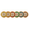 300 Golddublonen, 6 Sorten