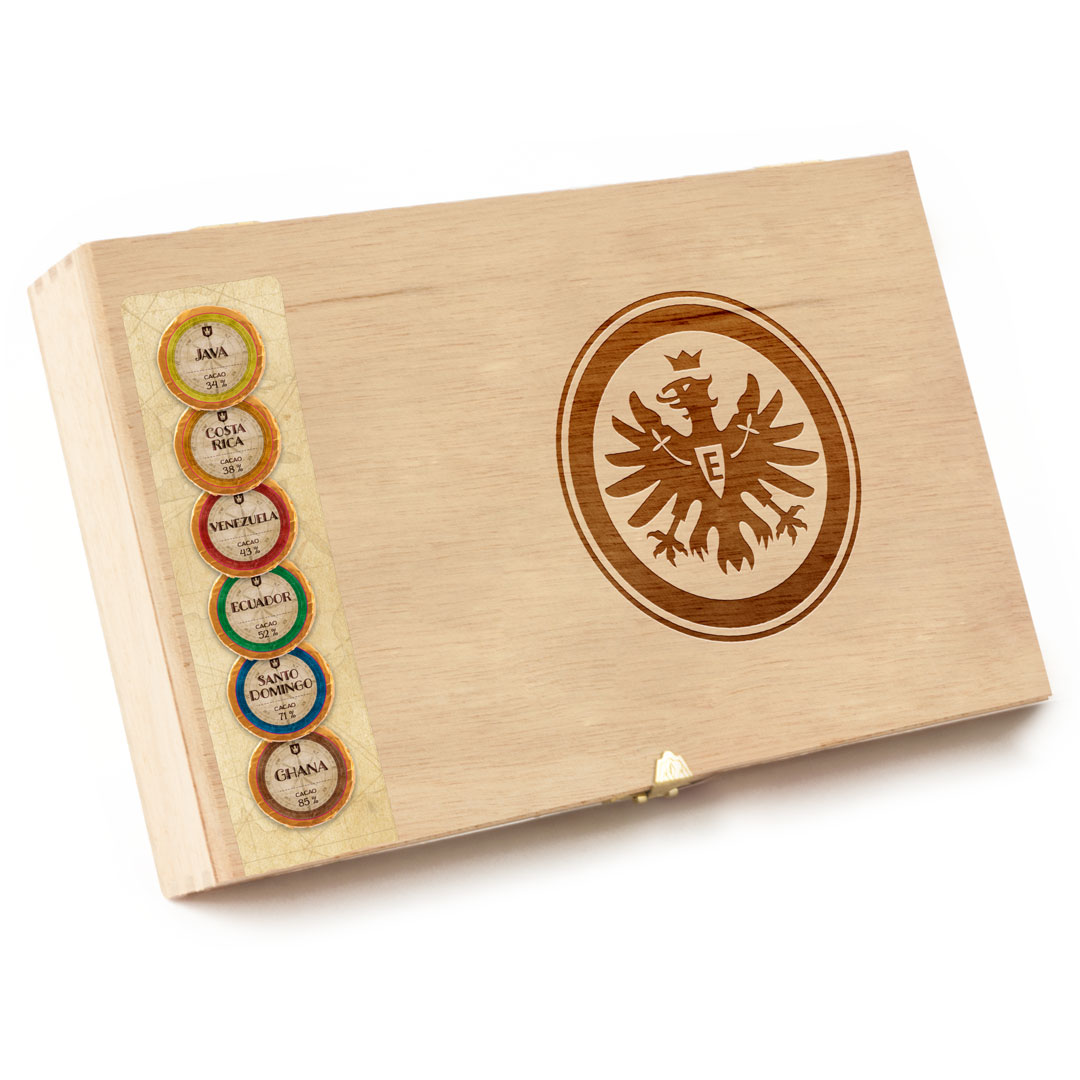 Offizielle Eintracht Frankfurt 45er Holzkiste