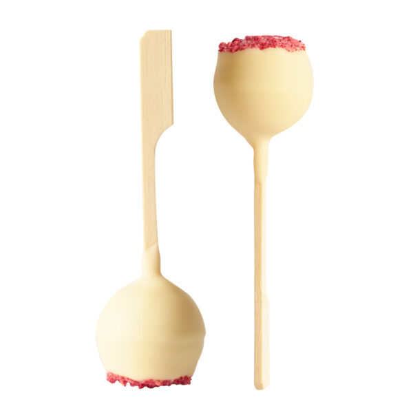 64x Erdbeer Pralinen mit Sti(e)l