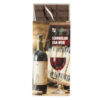 Klappkartonage "Schokolade zum Wein"