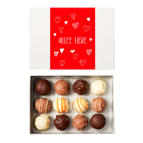 Kleine Präsentschatulle "Alles Liebe"